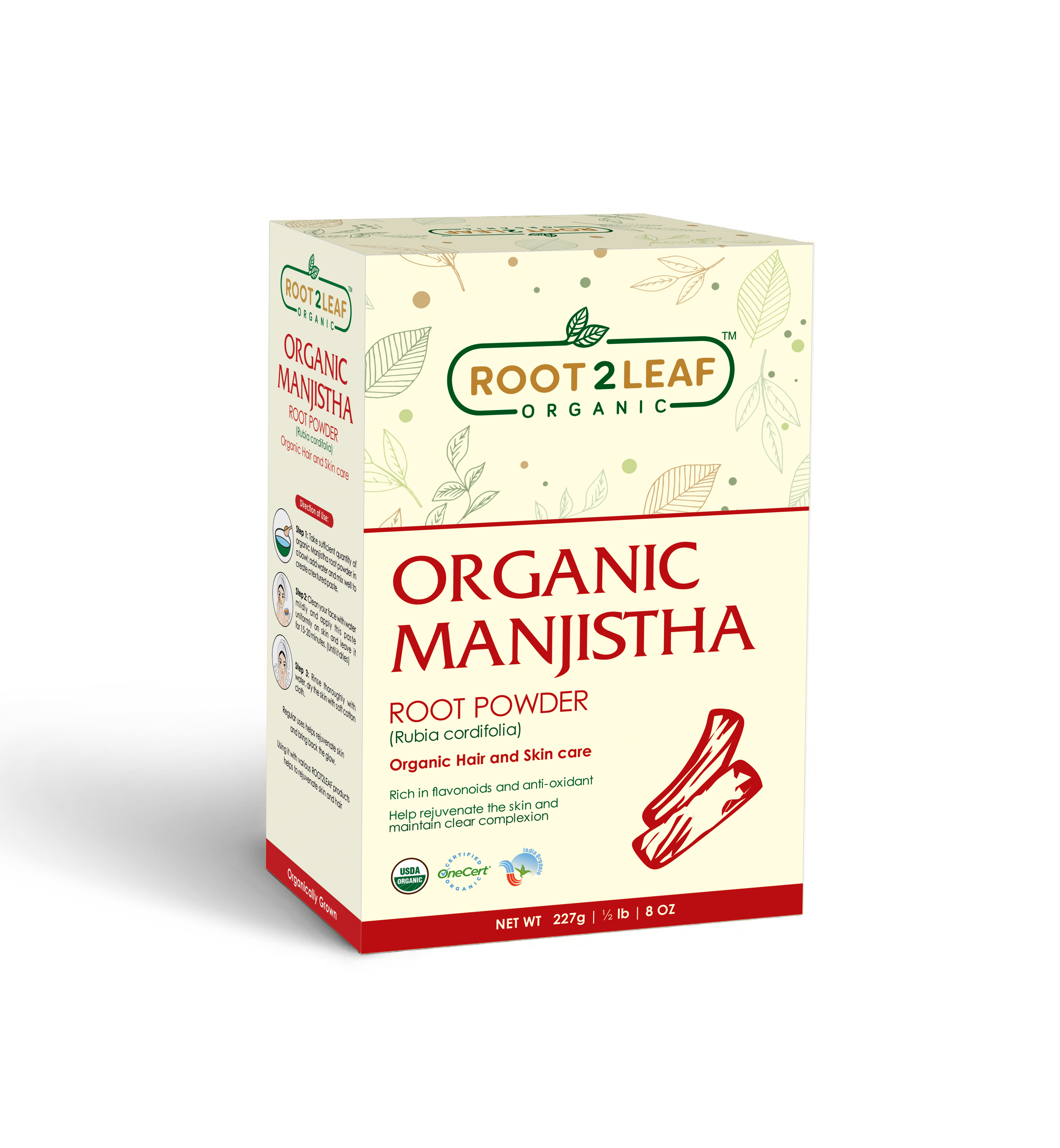 Organic Manjistha Root Powder 227 gm