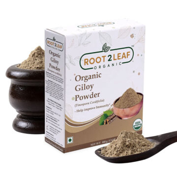 Root2Leaf Organic Giloy Powder 100gms