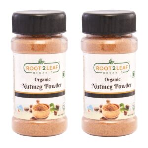 Organic Nutmeg Powder 60 Gm (Pack of 2)