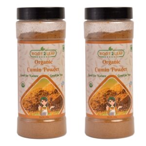 Organic Jeera Cumin Powder 250gm Pack of 2