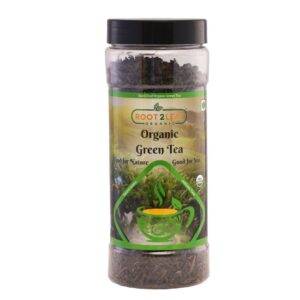 Organic Green Tea 100g by Root2leaf Organic