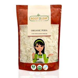 Root2leaf Organic Poha 500g