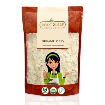 Root2leaf Organic Poha 500g