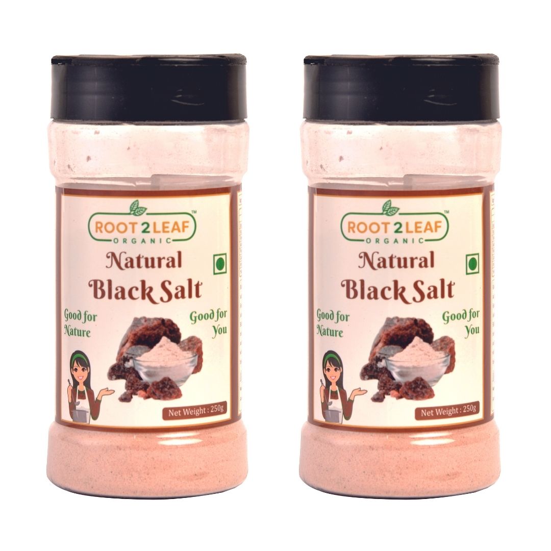 Natural Black Salt 250g Pack of 2