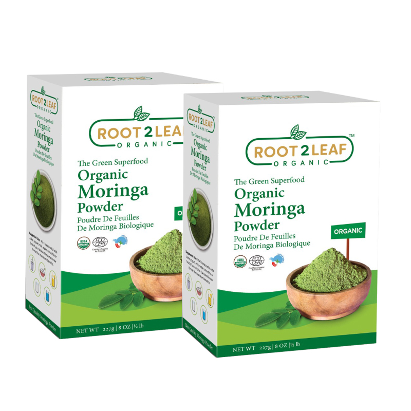 organic moringa Powder 227g pack of 2