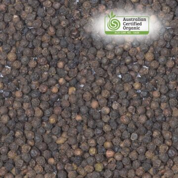 Organic Black Pepper Whole 1kg